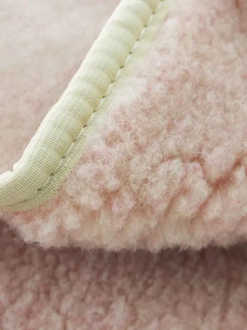 плед детский м027. арт.22396 р-р 110*140 цвет розовый - фото4