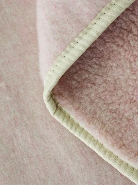 плед детский м027. арт.22396 р-р 110*140 цвет розовый - фото5