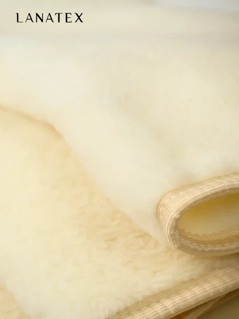 плед детский м.027 арт.22439 р-р 110*140 цвет молочный  - фото4