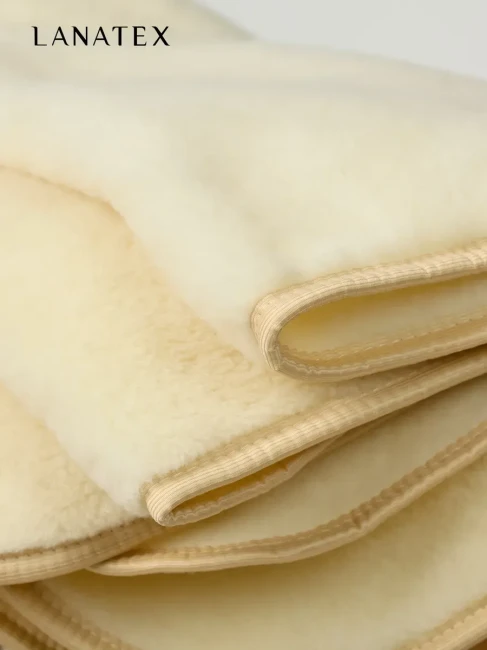 плед детский м.027 арт.22439 р-р 110*140 цвет молочный  - фото5