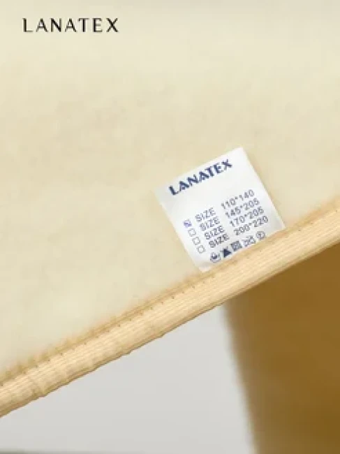 плед детский м.027 арт.22439 р-р 110*140 цвет молочный  - фото6