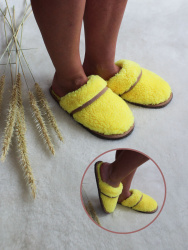  Обувь домашняя пантолеты (тапки) LANATEX из натуральной овечьей шерсти. Арт. 2286 - фото