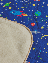 Одеяло детское двустороннее LANATEX  из натуральной овечьей шерсти. Арт. 932 - фото