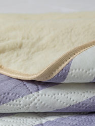 Одеяло (плед) LANATEX из натуральной овечьей шерсти. Арт. 012 ( выбор расцветок по наличию ) - фото