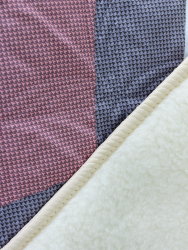 Одеяло (плед) LANATEX из натуральной овечьей шерсти. Арт. 011 ( выбор расцветок по наличию ) - фото