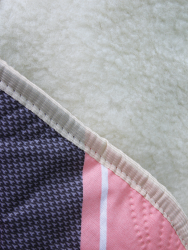 Одеяло (плед) LANATEX из натуральной овечьей шерсти. Арт. 011 ( выбор расцветок по наличию ) - фото