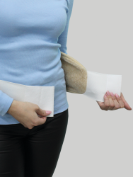 Пояс из натуральной овечьей шерсти. Арт. 638 - фото