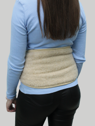 Пояс из натуральной овечьей шерсти. Арт. 638 - фото