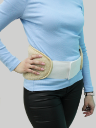 Пояс из натуральной овечьей шерсти. Арт. 638 - фото