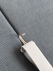 Универсальная накидка на сиденье авто LANATEX мод 502 арт 22189 размер 51*54*1 цвет т.серый - фото