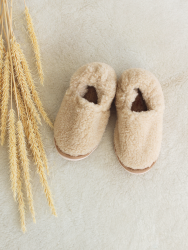 Обувь домашняя ботинки (бурки) LANATEX из натуральной овечьей шерсти. Арт. 2297 - фото