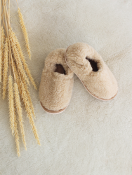 Обувь домашняя ботинки (бурки) LANATEX из натуральной овечьей шерсти. Арт. 2297 - фото