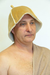 Шапка LANATEX модель 183, артикул 22456,размер 54-60, цвет бежевый;  - фото