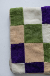 Одеяло детское двустороннее LANATEX  из натуральной овечьей шерсти. Арт 22460 - фото