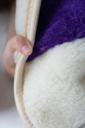 Одеяло детское двустороннее LANATEX  из натуральной овечьей шерсти. Арт 22460 - фото