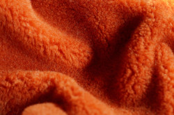 Полотно ворсовое трикотажное из натуральной овечьей шерсти  - фото