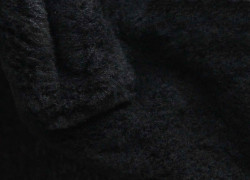 Полотно ворсовое трикотажное из натуральной овечьей шерсти - фото