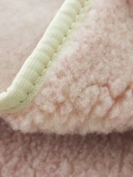 плед детский м027. арт.22396 р-р 110*140 цвет розовый - фото