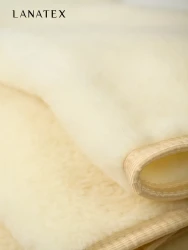 плед детский м.027 арт.22439 р-р 110*140 цвет молочный  - фото