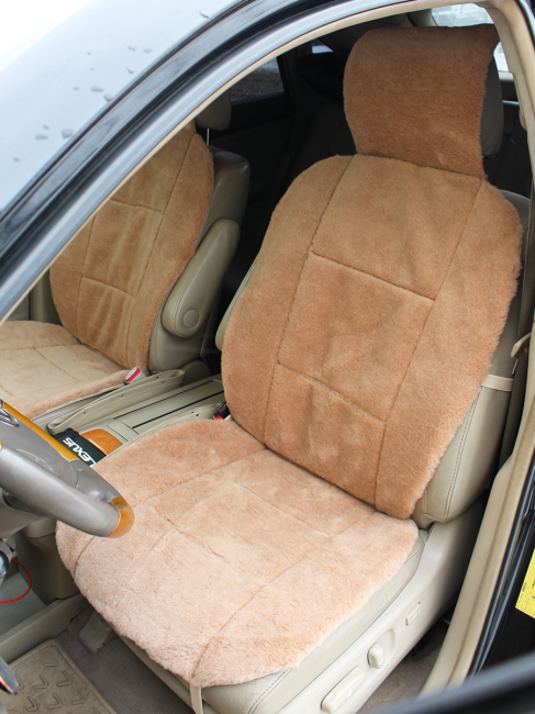 Накидка на автомобильное сидение LANATEX модель 168, артикул 22163, размер 145*55*1,5, цвет бежевый - фото8